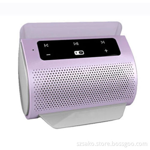 Handsfree Touchscreen Bluetooth Speaker, 2 x 3W Dual Driver Li-ion 3.7V, 900mAh Long Time Working